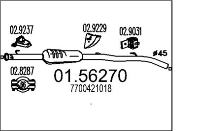 MTS 01.56270 EAN: 8033464022716.