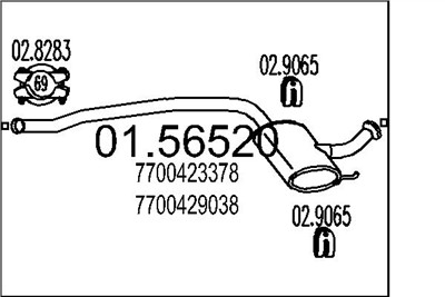 MTS 01.56520 EAN: 8033464022969.