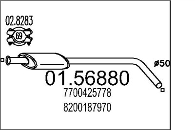 MTS 01.56880 EAN: 8033464023324.