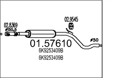 MTS 01.57610 EAN: 8033464024048.