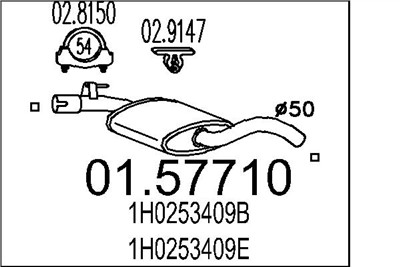 MTS 01.57710 EAN: 8033464024147.
