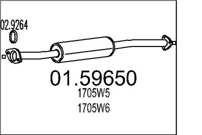 MTS 01.59650 EAN: 8033464026066.