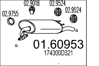 MTS 01.60953 EAN: 8033464899233.