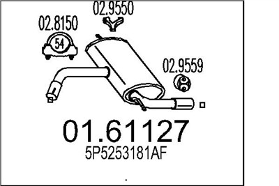 MTS 01.61127 EAN: 8033464930158.