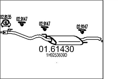 MTS 01.61430 EAN: 8033464030575.