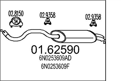 MTS 01.62590 EAN: 8033464031718.