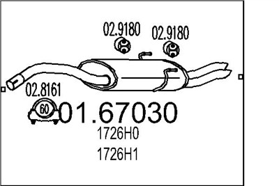 MTS 01.67030 EAN: 8033464035983.