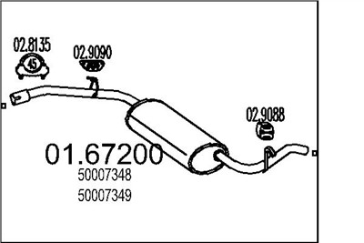 MTS 01.67200 EAN: 8033464036157.