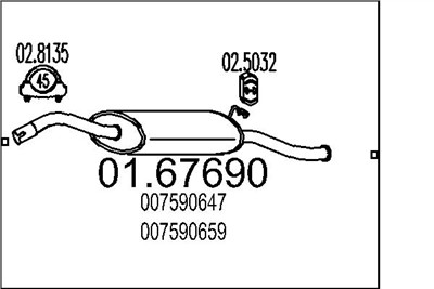 MTS 01.67690 EAN: 8033464036614.