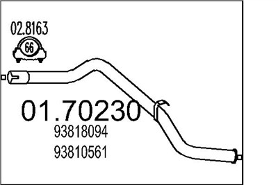 MTS 01.70230 EAN: 8033464039127.