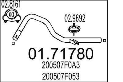 MTS 01.71780 EAN: 8033464040147.