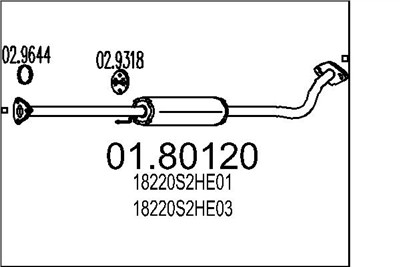 MTS 01.80120 EAN: 8033464040512.