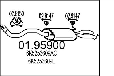 MTS 01.95900 EAN: 8033464044763.