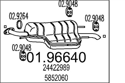 MTS 01.96640 EAN: 8033464045425.