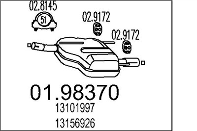 MTS 01.98370 EAN: 8033464047054.