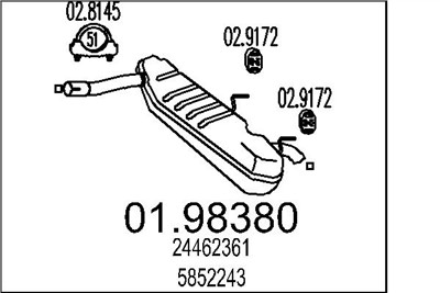 MTS 01.98380 EAN: 8033464047061.