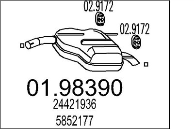 MTS 01.98390 EAN: 8033464047078.