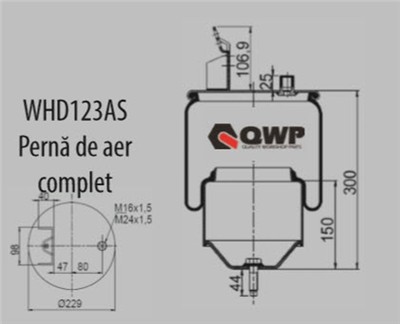 QWP WHD123AS