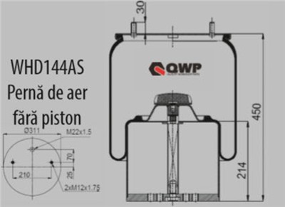 QWP WHD144AS