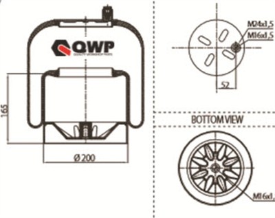 QWP WHD284AS