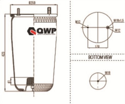 QWP WHD327AS