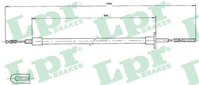 LPR C0051C Číslo výrobce: C0051C. EAN: 8032928121309.