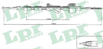 LPR C0103C Číslo výrobce: C0103C. EAN: 8032928121828.