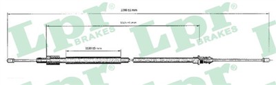 LPR C0120B Číslo výrobce: C0120B. EAN: 8032928111560.