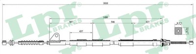 LPR C0851B Číslo výrobce: C0851B. EAN: 8032928118873.
