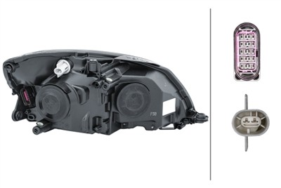 HELLA 1ZL 010 417-411 Číslo výrobce: E1 2918. EAN: 4082300303346.