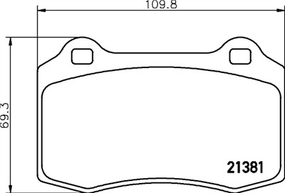 HELLA 8DB 355 006-591 Číslo výrobce: 21381. EAN: 4082300350906.