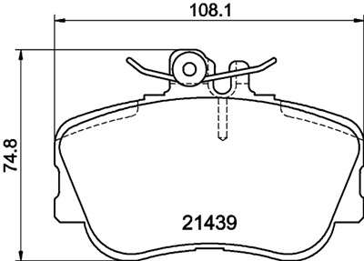 HELLA 8DB 355 018-041 Číslo výrobce: 21439. EAN: 4082300362350.