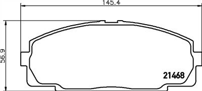 HELLA 8DB 355 016-921 Číslo výrobce: 21468. EAN: 4082300361230.