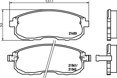 HELLA 8DB 355 016-381 Číslo výrobce: 21561. EAN: 4082300360691.