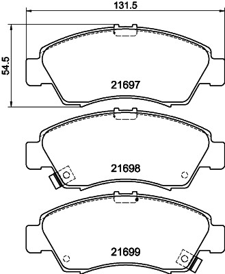 HELLA 8DB 355 016-521 Číslo výrobce: 21697. EAN: 4082300360837.