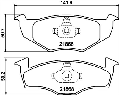 HELLA 8DB 355 008-351 Číslo výrobce: 21866. EAN: 4082300352665.