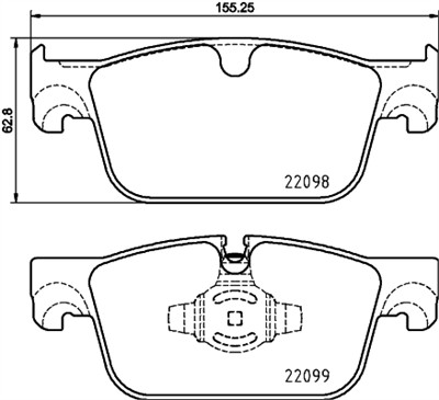 HELLA 8DB 355 025-531 Číslo výrobce: 22098. EAN: 4082300600421.