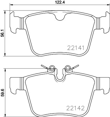 HELLA 8DB 355 023-361 Číslo výrobce: 22141. EAN: 4082300598254.