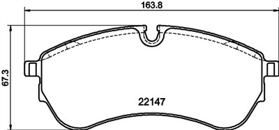 HELLA 8DB 355 032-921 Číslo výrobce: 22147. EAN: 4082300691405.