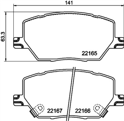 HELLA 8DB 355 025-901 Číslo výrobce: 22165. EAN: 4082300600797.