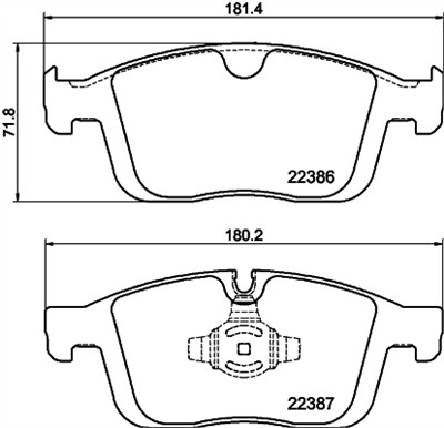 HELLA 8DB 355 025-261 Číslo výrobce: 22386. EAN: 4082300600155.