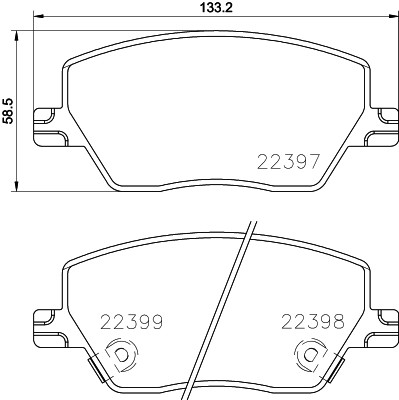 HELLA 8DB 355 025-111 Číslo výrobce: 22397. EAN: 4082300600001.