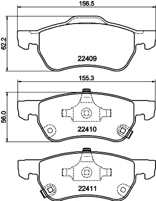 HELLA 8DB 355 044-481 Číslo výrobce: 22409. EAN: 4082300831603.