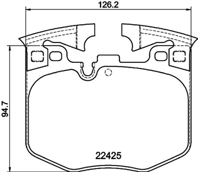 HELLA 8DB 355 025-951 Číslo výrobce: 22425. EAN: 4082300600841.