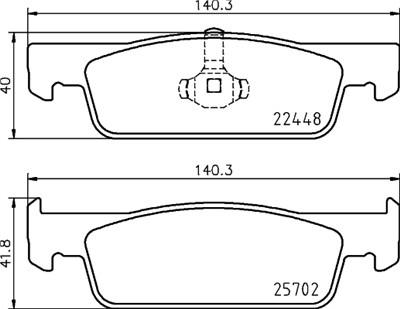 HELLA 8DB 355 031-551 Číslo výrobce: 22448. EAN: 4082300690033.