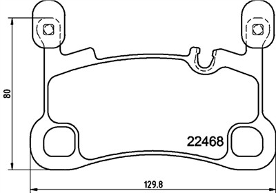 HELLA 8DB 355 039-111 Číslo výrobce: 22468. EAN: 4082300731033.
