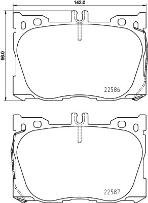 HELLA 8DB 355 031-701 Číslo výrobce: 22586. EAN: 4082300690187.