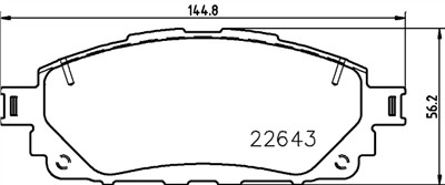 HELLA 8DB 355 032-961 Číslo výrobce: 22643. EAN: 4082300691443.