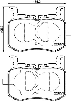HELLA 8DB 355 040-641 Číslo výrobce: 22651. EAN: 4082300732566.