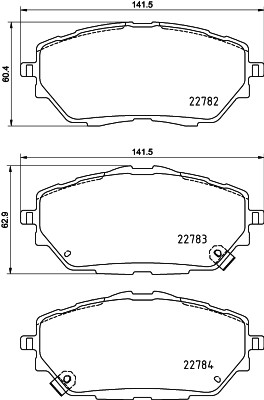 HELLA 8DB 355 037-761 Číslo výrobce: 22782. EAN: 4082300729689.